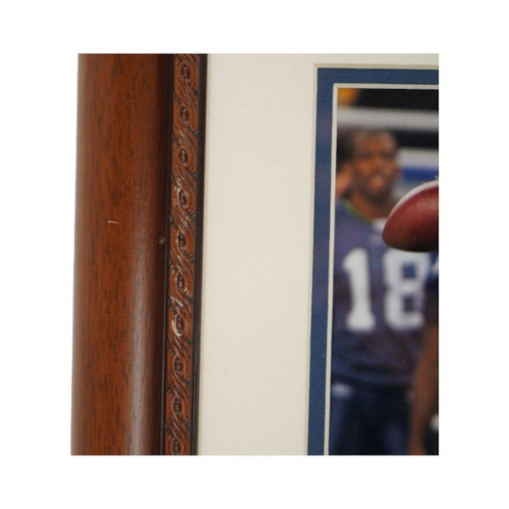 Ben Roethlisberger Pittsburgh Steelers Autographed Framed 8x10 Photo Mounted Holo COA