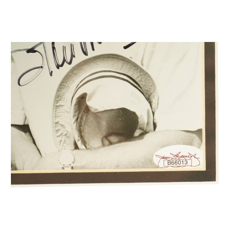 Ted Williams Stan Musial Autographed Framed 8x10 Photo JSA LOA