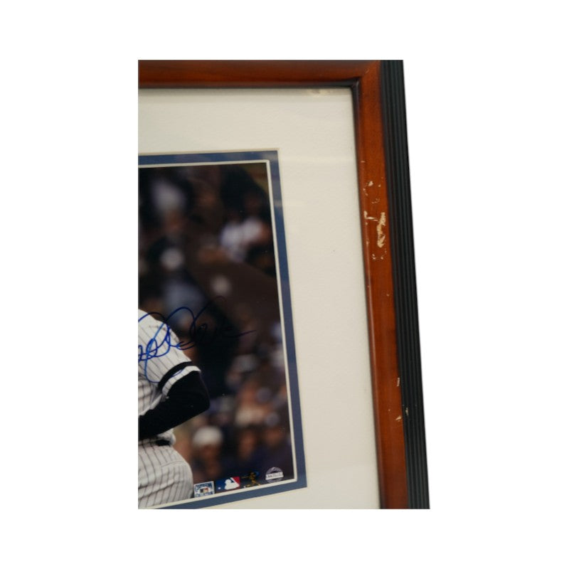 Cal Ripken Jr Derek Jeter Yankees Orioles Dual Signed Framed 8x10 Photo Steiner COA