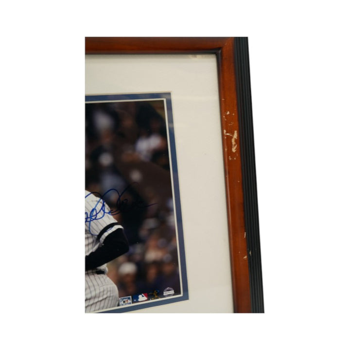 Cal Ripken Jr Derek Jeter Yankees Orioles Dual Signed Framed 8x10 Photo Steiner COA