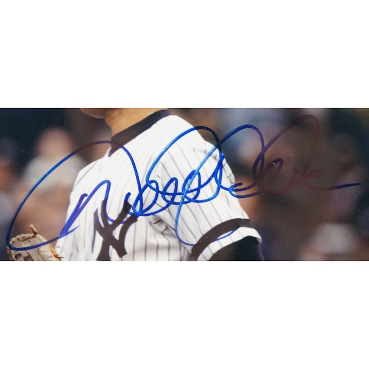 Cal Ripken Jr Derek Jeter Yankees Orioles Dual Signed Framed 8x10 Photo Steiner COA