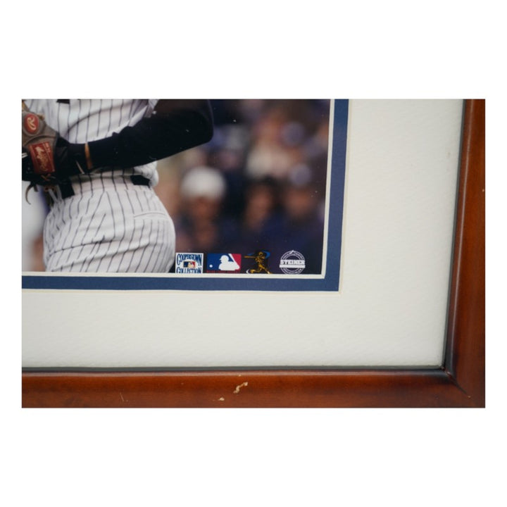 Cal Ripken Jr Derek Jeter Yankees Orioles Dual Signed Framed 8x10 Photo Steiner COA