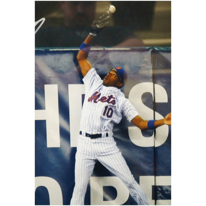 Endy Chavez New York Mets Autographed Framed 16x20 Photo Steiner COA