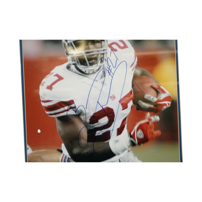Brandon Jacobs New York Giants Autographed Framed 16x20 Photo Steiner COA