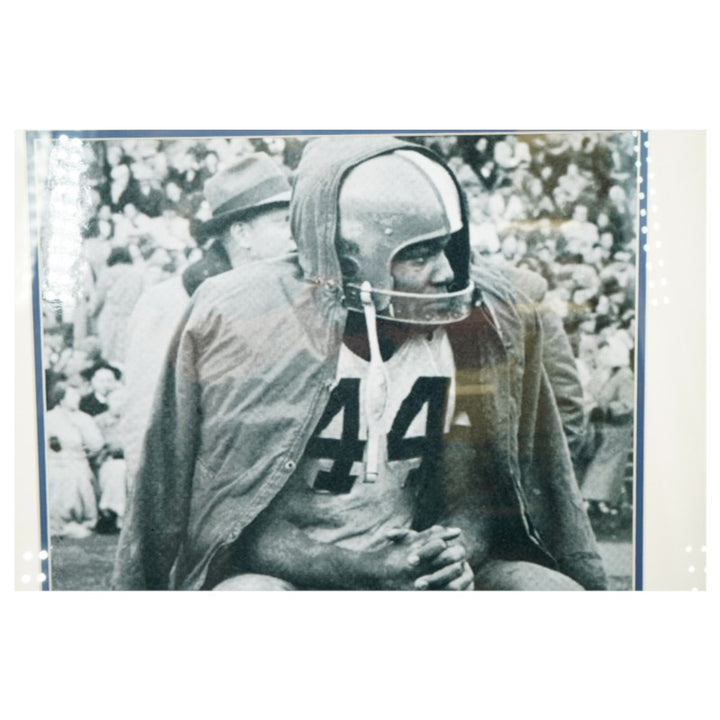 Jim Brown Syracuse Orange Autographed Framed 16x20 Photo Steiner COA