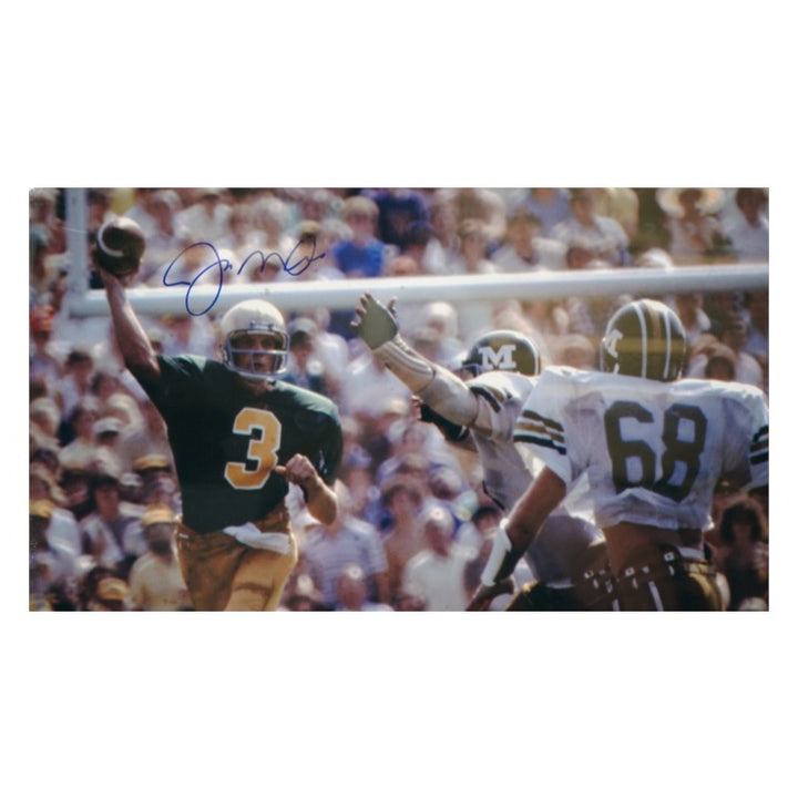 Joe Montana Notre Dame Fighting Irish Autographed Framed 16x20 Photo Steiner COA