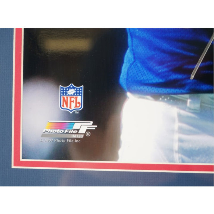 Lawrence Taylor New York Giants Autographed Framed 16x20 Photo Steiner COA