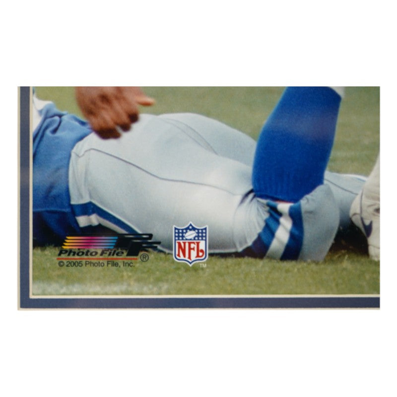 Barry Sanders Detriot Lions Autographed Inscribed Framed 16x20 Photo Steiner COA