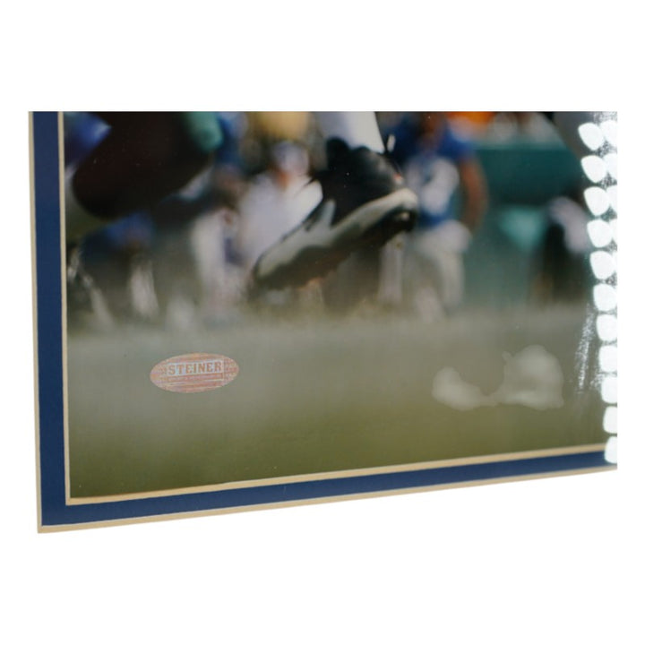 Eli Manning New York Giants Autographed Framed 16x20 Photo Steiner Holo