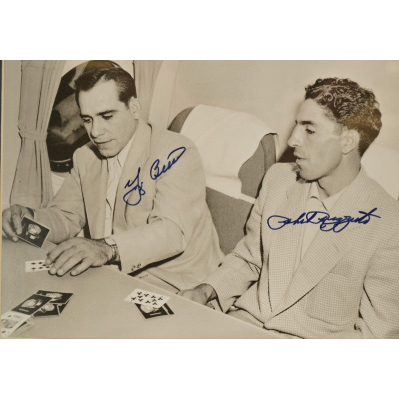Yogi Berra Phil Rizzzuto New York Yankees Dual Signed Framed 11x14 Photo Steiner Holo Only