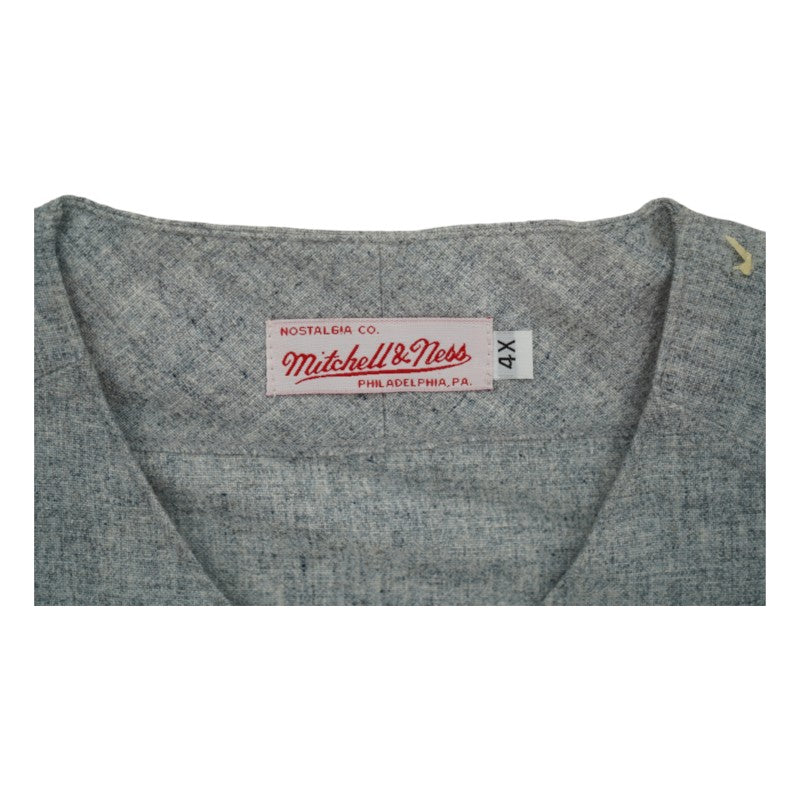 Bob Feller Cleveland Indians Autographed Inscribed Framed 28x28 Mitchell & Ness Jersey Steiner Holo