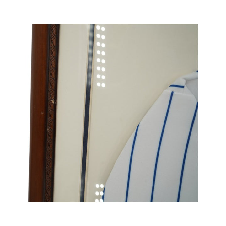 Ryne Sandberg Chicago Cubs Autographed Inscribed Framed 28x28 Majestic Jersey Tristar Holo/MLB Auth