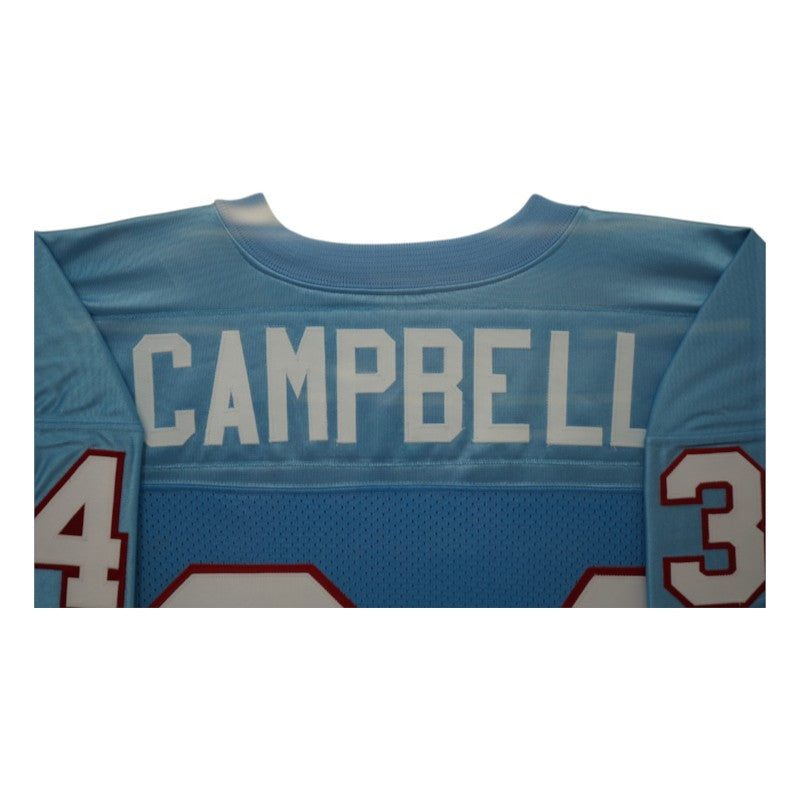 Earl Campbell Houston Oilers Autographed Inscribed Framed 28x28 Jersey GTSM Holo