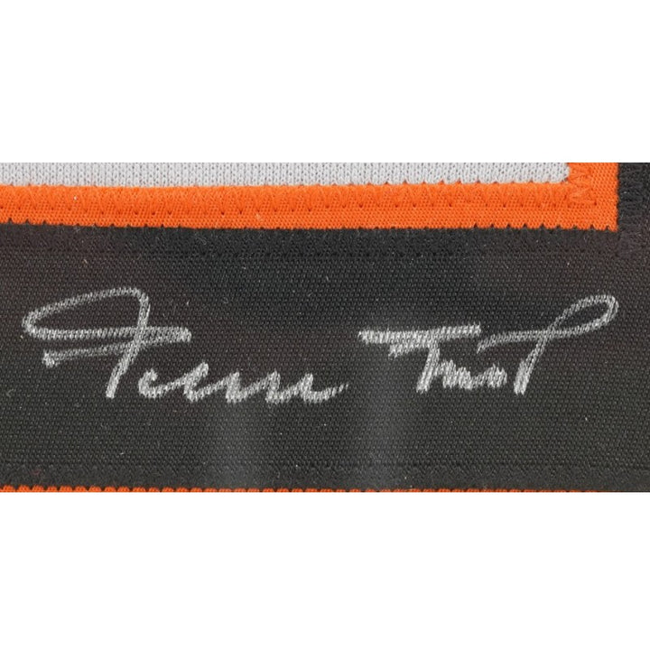 Willie Mays San Francisco Giants Autographed Framed Majestic Jersey PSA COA