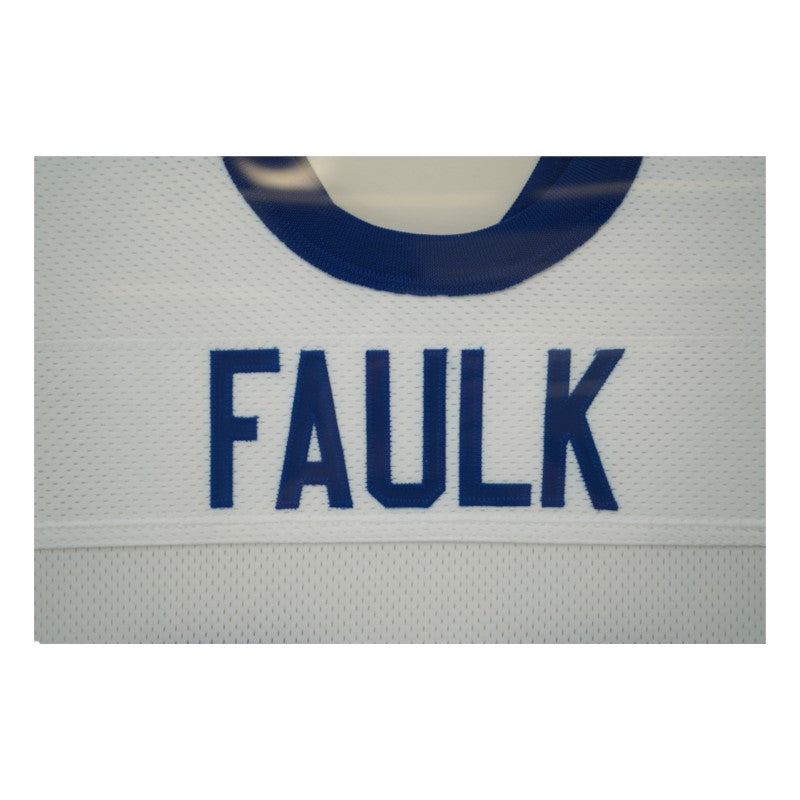 Marshall Faulk St. Louis Rams Autographed Framed Jersey JSA Holo