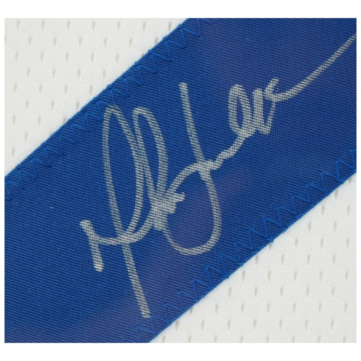 Marshall Faulk St. Louis Rams Autographed Framed Jersey JSA Holo