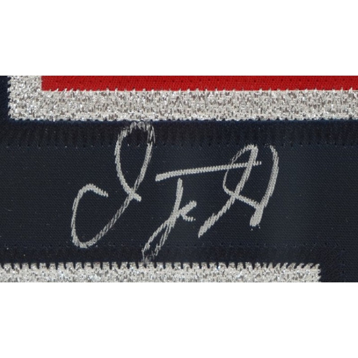 Jason Kidd New Jersey Nets Autographed Framed Jersey Steiner COA