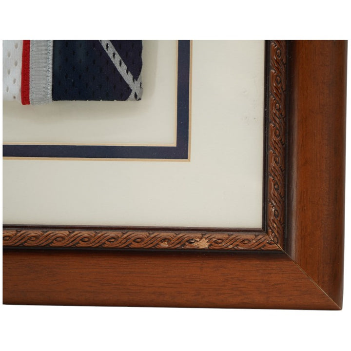 Jason Kidd New Jersey Nets Autographed Framed Jersey Steiner COA