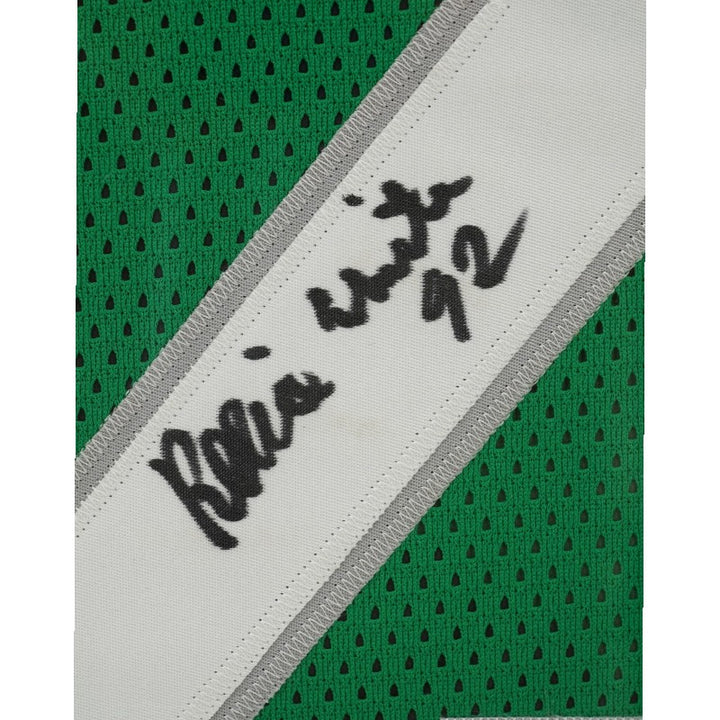 Reggie White Philadelphia Eagles Autographed Framed Jersey PSA Holo