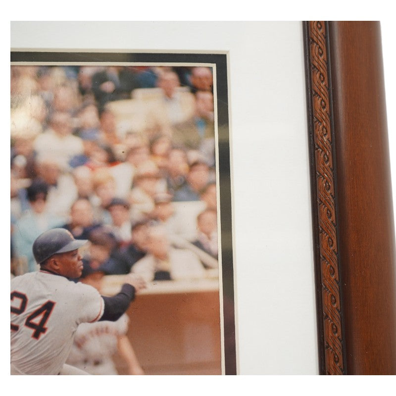 WIllie Mays San Francisco Giants Autographed Framed 8x10 Photo PSA COA (#C36449)