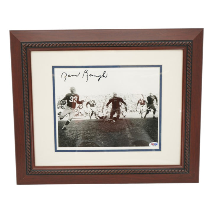 Sammy Baugh Washington Redskins Autographed Framed 8x10 Photo PSA COA (#C36460)