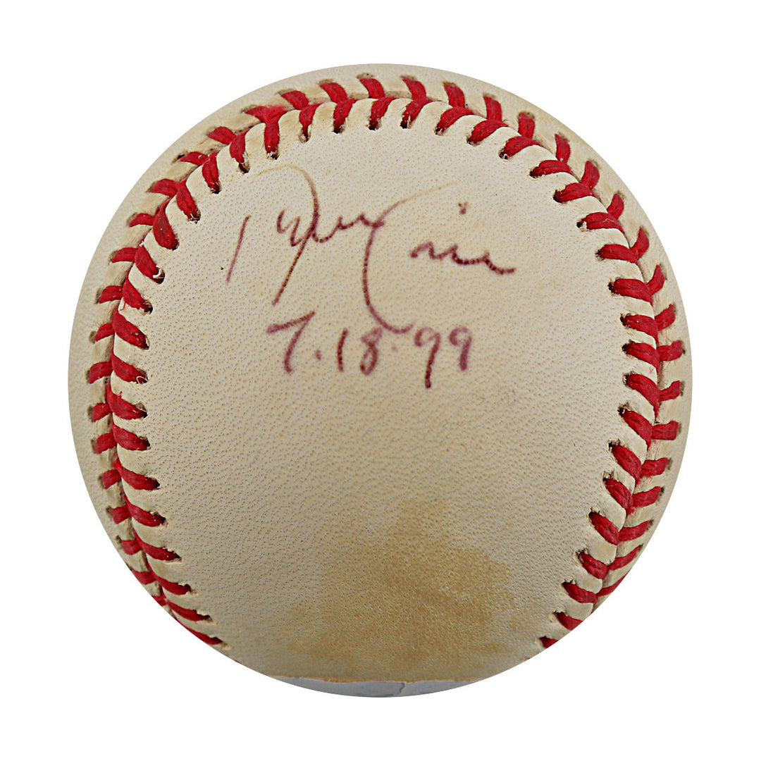 Don Larsen, David Cone & David Wells New York Yankees Multi Signed Autographed Budig OAL Baseball (JSA COA #UU15594)