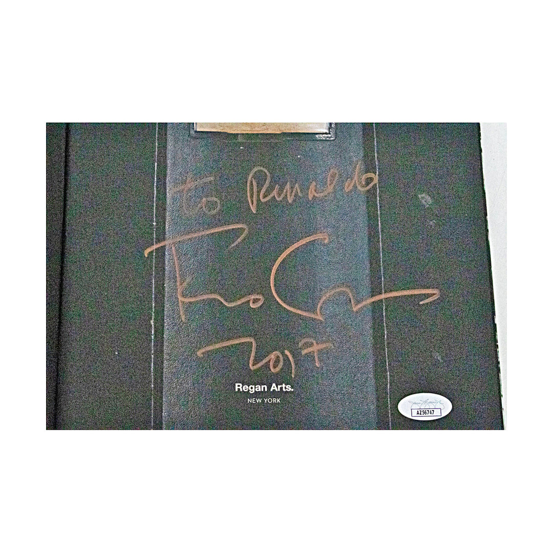 Francis Ford Coppola Autographed Signed Personalized The Godfather Notebook Hardcover Book (JSA COA #AZ57647)