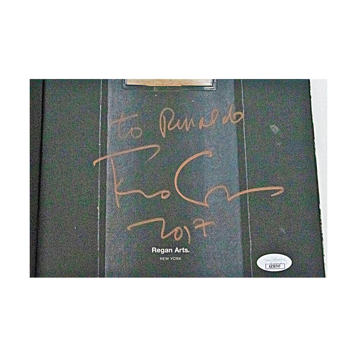 Francis Ford Coppola Autographed Signed Personalized The Godfather Notebook Hardcover Book (JSA COA #AZ57647)