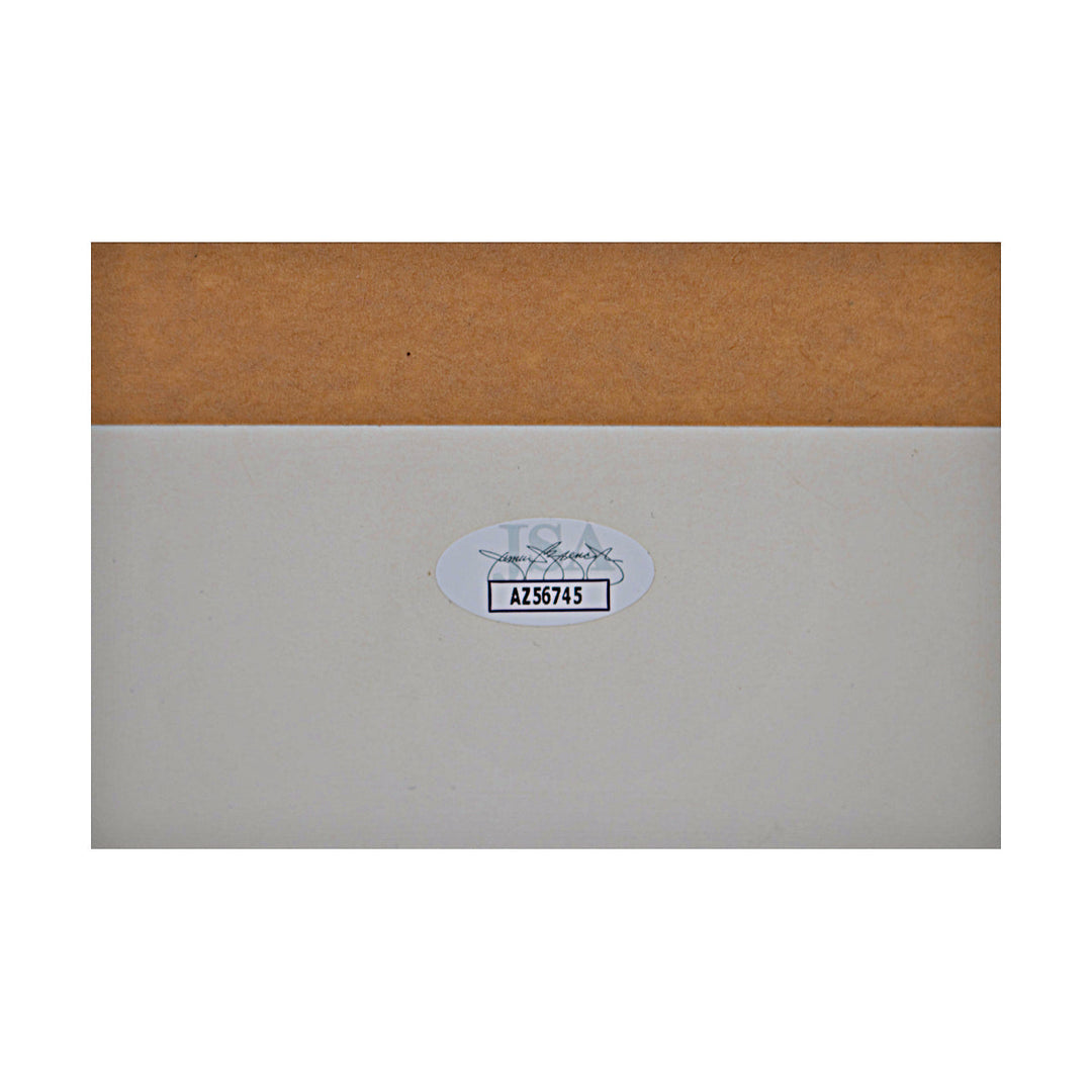 Pee Wee Reese & Phil Rizzuto Autographed Signed 11x14 Framed Photo (JSA COA #AZ56745)