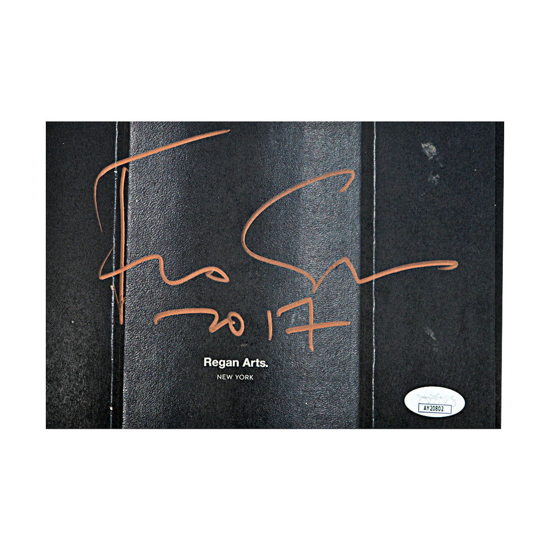 Francis Ford Coppola Autographed Signed Personalized The Godfather Notebook Hardcover Book (JSA COA #AY20802))