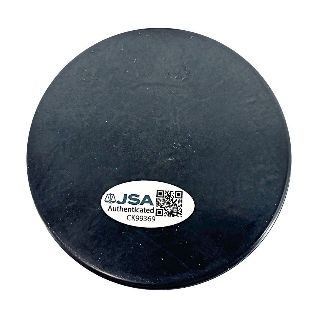 Jaromir Jagr Philadelphia Flyers Autographed Logo Puck JSA COA