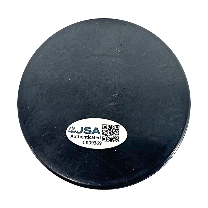 Jaromir Jagr Philadelphia Flyers Autographed Logo Puck JSA COA