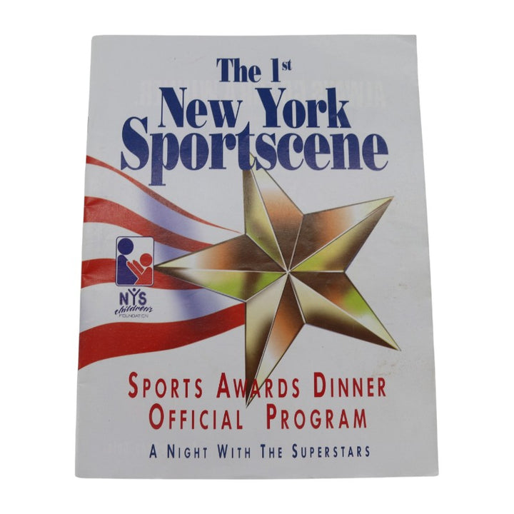 Gilbert Staub Patterson Marchiano Douglas Multi Signed 1st NYSS AD 9x11 Program JSA LOA