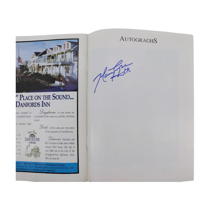 Gilbert Staub Patterson Marchiano Douglas Multi Signed 1st NYSS AD 9x11 Program JSA COA