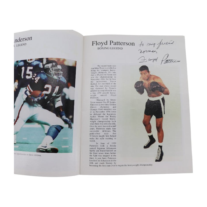 Gilbert Staub Patterson Marchiano Douglas Multi Signed 1st NYSS AD 9x11 Program JSA COA