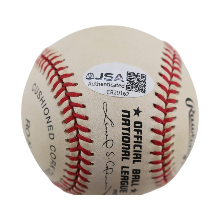Alvin Dark New York Giants Autographed ONL Baseball JSA COA