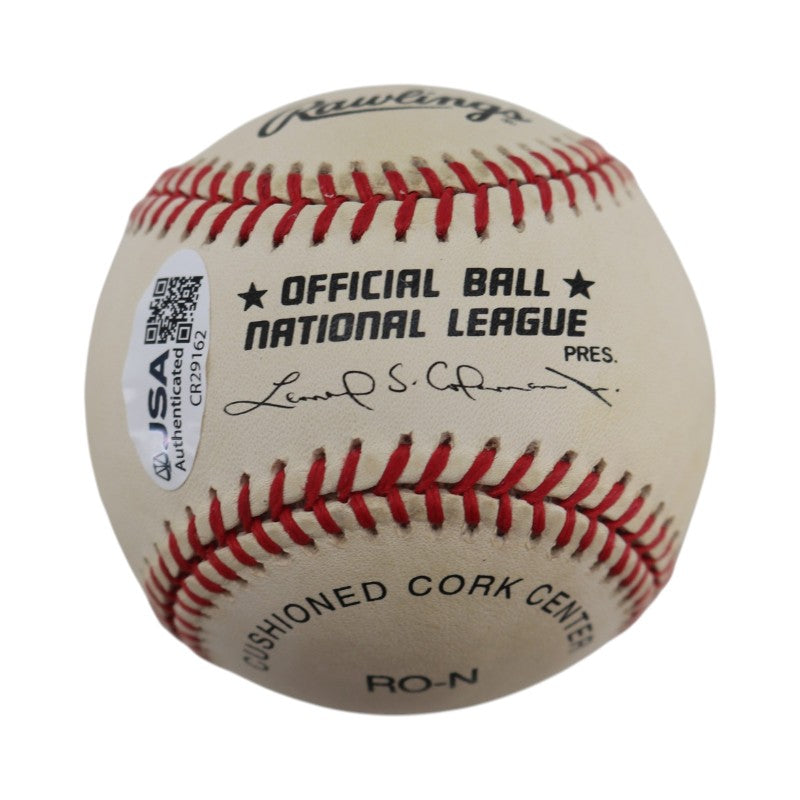 Alvin Dark New York Giants Autographed ONL Baseball JSA COA