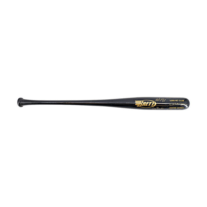 3000 Hit Autographed Multisigned Louisville Slugger Bat-2 JSA LOA