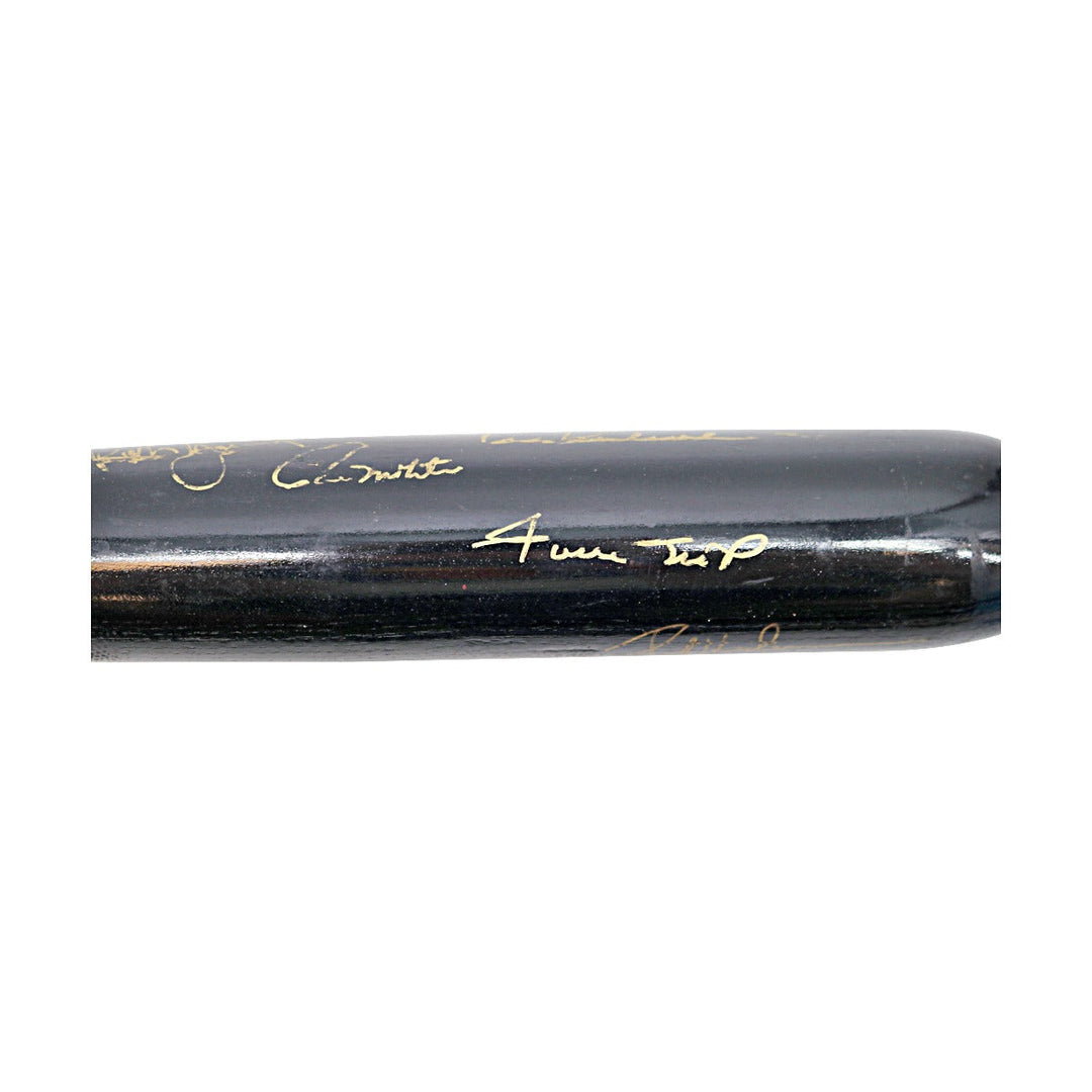 3000 Hit Autographed Multisigned Louisville Slugger Bat-2 JSA LOA