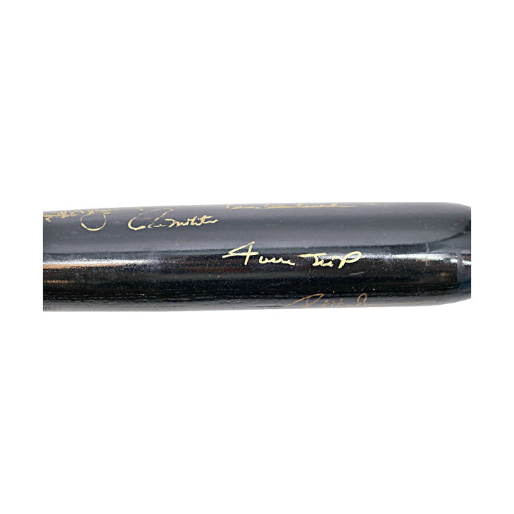 3000 Hit Autographed Multisigned Louisville Slugger Bat-2 JSA LOA