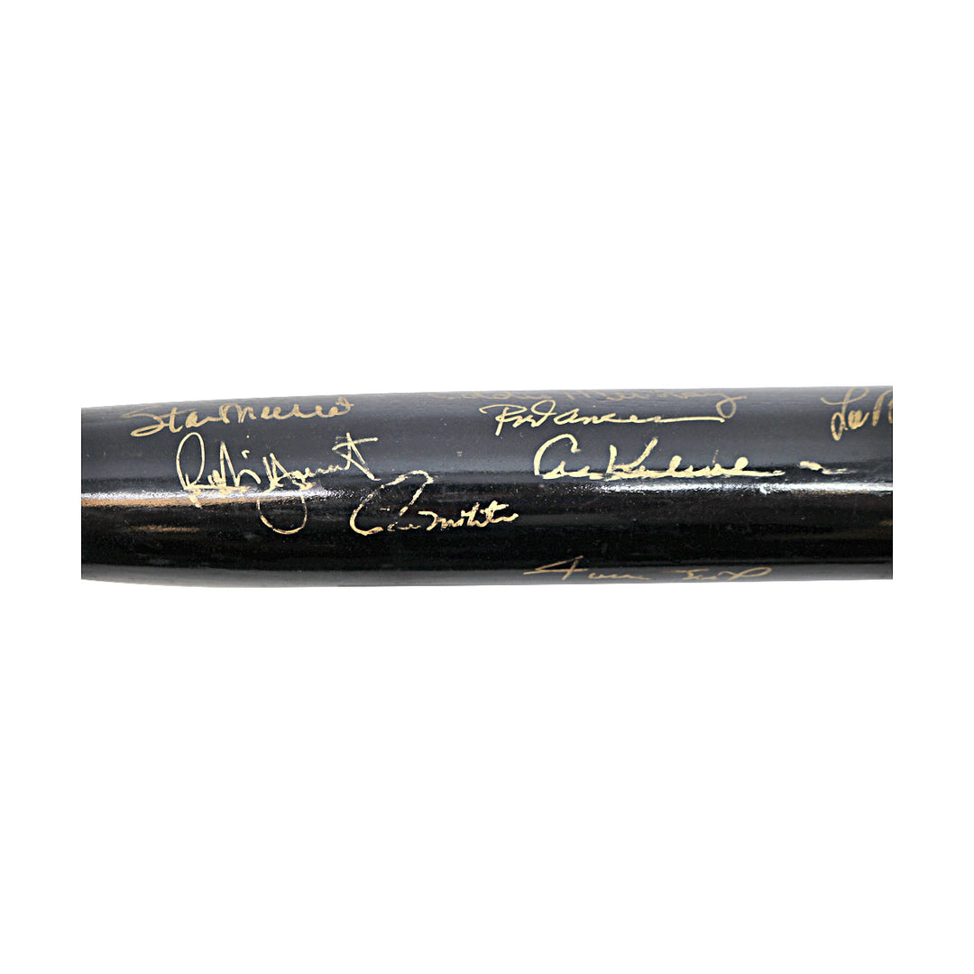 3000 Hit Autographed Multisigned Louisville Slugger Bat-2 JSA LOA