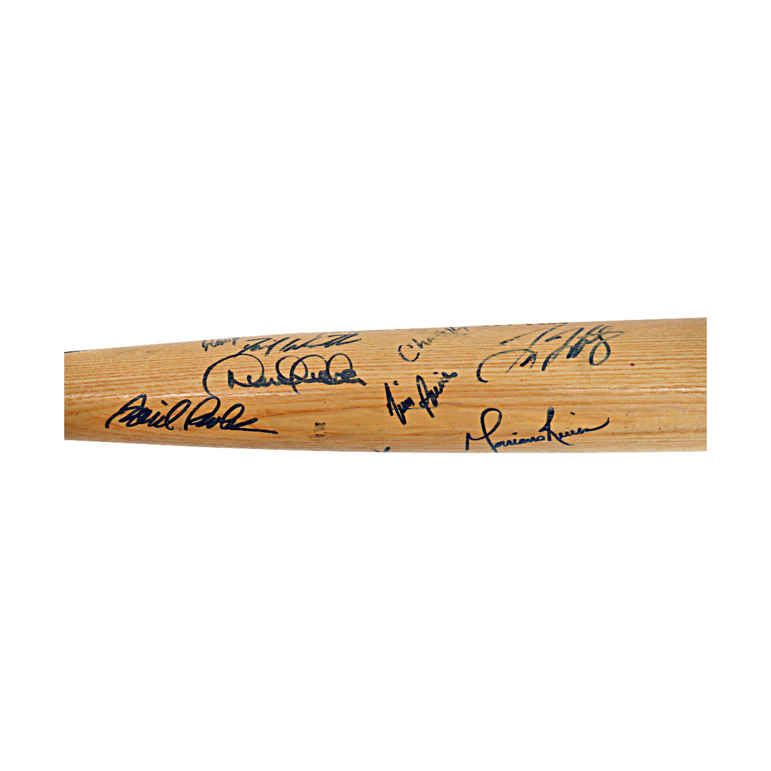 1996 New Yok Yankees Autographed Multi Signed Louisville Slugger Bat LE JSA LOA