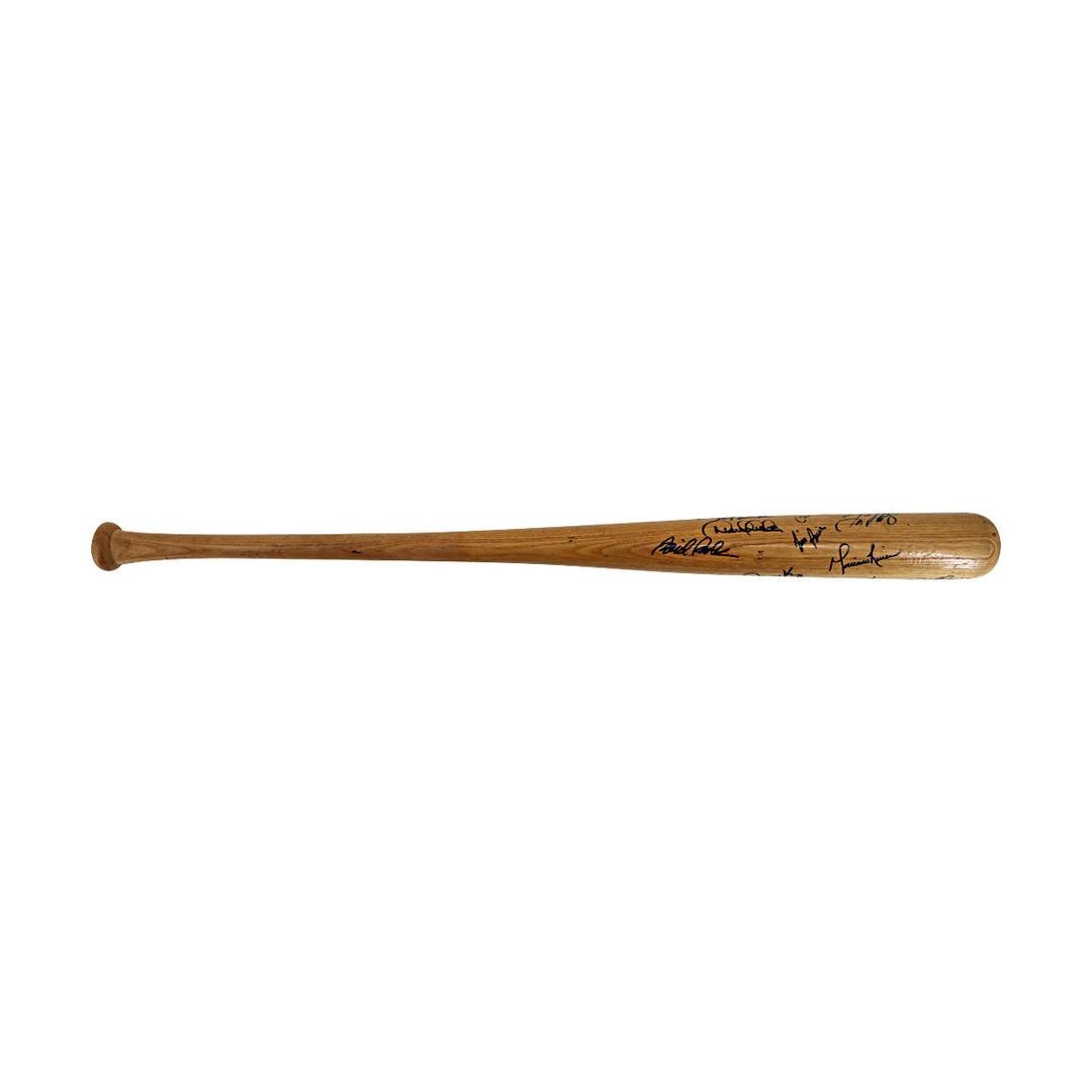 1996 New Yok Yankees Autographed Multi Signed Louisville Slugger Bat LE JSA LOA