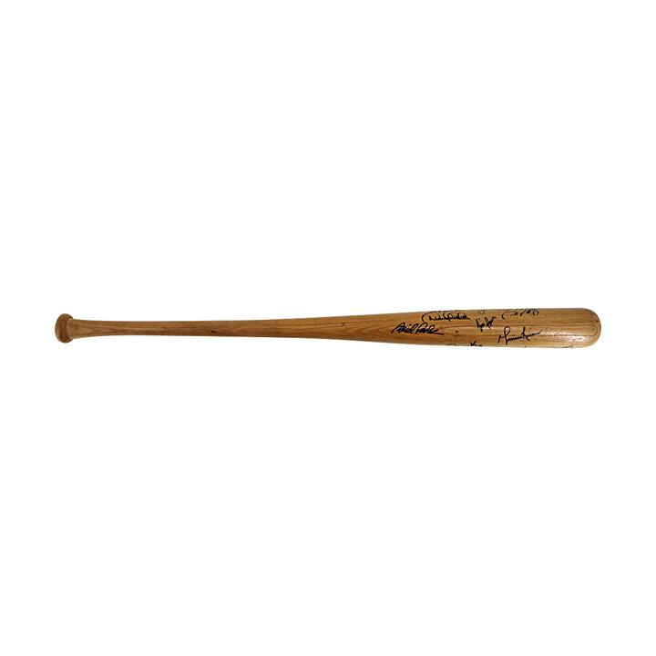1996 New Yok Yankees Autographed Multi Signed Louisville Slugger Bat LE JSA LOA