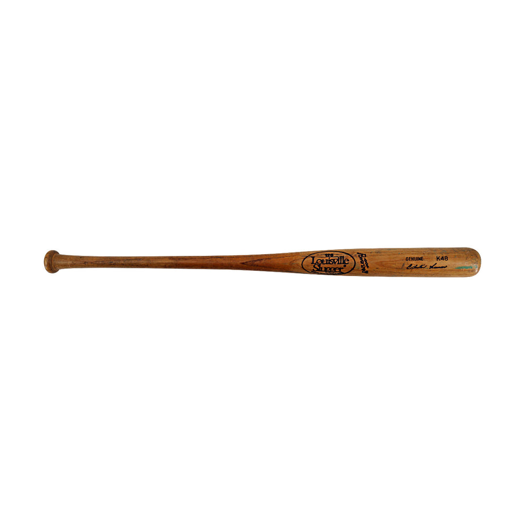 Chet Lemon White Sox Tigers Team Issued Louisville Slugger Bat