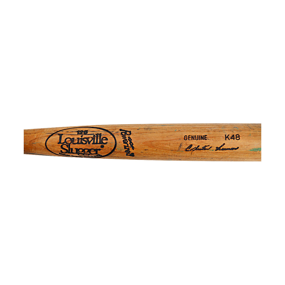 Chet Lemon White Sox Tigers Team Issued Louisville Slugger Bat