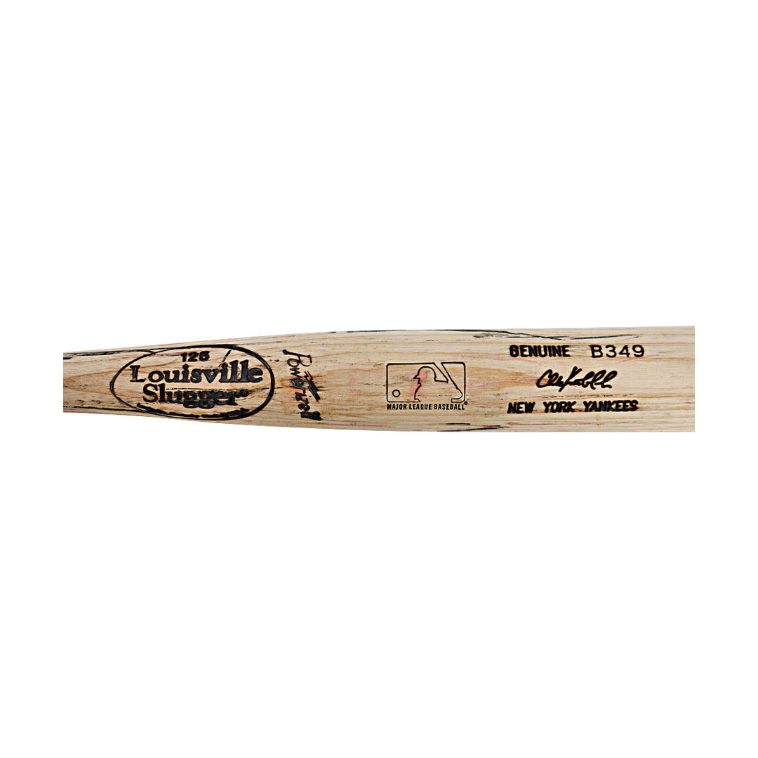 Chuck Knoblauch New York Yankees Team Issued Louisville Slugger Bat