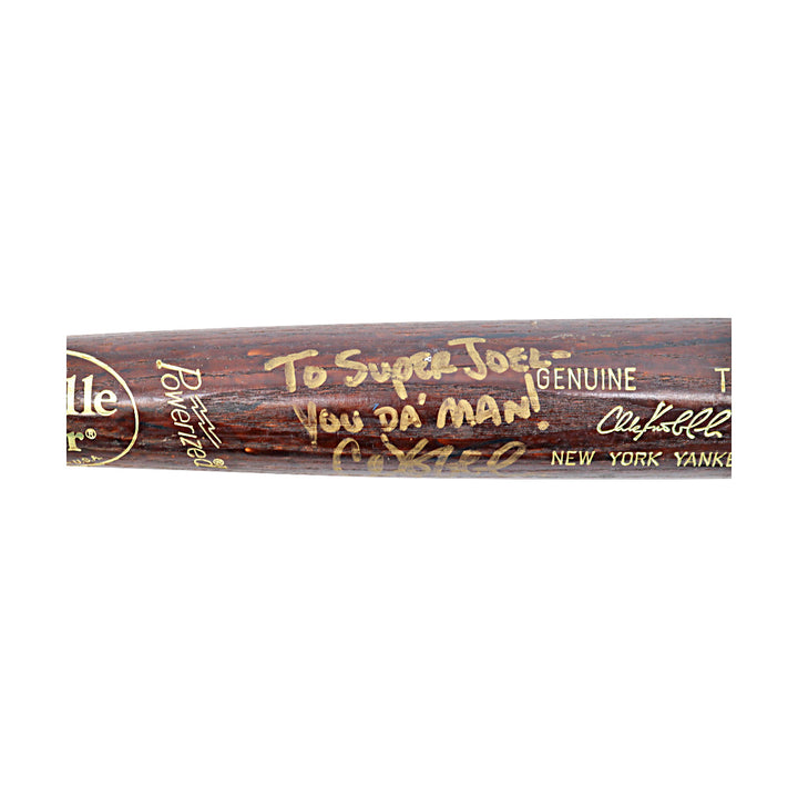Chuck Knoblach Yankees Autographed Signed Personalized LS Bat