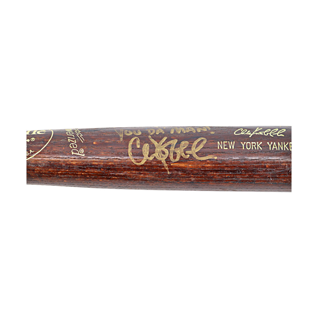Chuck Knoblach Yankees Autographed Signed Personalized LS Bat