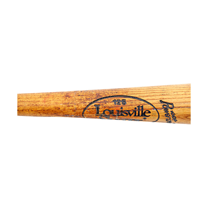 Scott Servais Cubs Autographed Signed Personalized Game Used Louisville Bat